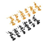 Gatuida 400pcs Medieval Soldiers Model Realistic Knight Action Figures with Detailed Craftsmanship Plastic Miniature Warriors for Educational Roleplay Boys Party Decorations Collectible