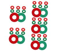 Gatuida 40pcs Fiber Battery Terminal Washers for Automotive Protect against Corrosion Extend Battery Life Easy Installation Color-coded and and Wear-resistant