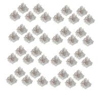 Gatuida 40pcs Linear Mechanical Keyboard Three- for Enhanced Stability and Accuracy Gaming Keyboard Replacement Parts