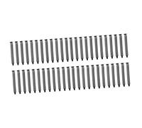 Gatuida 40pcs Metal Mesh Pci Slot Cover for Case Chassis Bits Block Black Mesh Cooling Fan Blanking Plate Computer Chassis Block