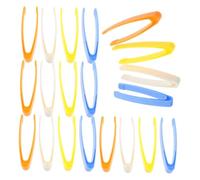 Gatuida 40pcs Plastic Tweezers for Lightweight Fine Motor Skills Tools for Preschool Learning Outdoor Adventures Crafting and Group Activities