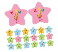 Gatuida 40pcs Star Shaped Reward Tokens for Plastic Motivation Tokens for Classroom Behavior Management for Teachers and Parents to Encourage Positive Habits