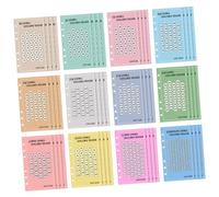 Gatuida 48Pcs Euro Saving Envelopes Binder with Design for Week Money Challenge and Day Savings Tracking Practical Cash Organizer for Financial Planning