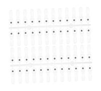 Gatuida 48Pcs Nail Color Display Card Nail Color Chart Book Detachable Design Plastic Magnet Professional Presentation for Beginners Learning Scenarios