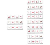 Gatuida 48pcs Thermal Sublimation Keyboard Key Cap Mechanical Keyboard Key Keycap Replacement Keycaps for