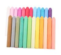 Gatuida 48Pcs Water Soluble Dustless Chalks for Teachers Portable Colored Blackboard Chalk Washable Non Toxic for Classroom and Outdoor Playground Drawing