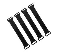 Gatuida 4pcs Adjustable Dash Cam Mounting Strap Rear View Mirror Holder for Secure Installation Lightweight Compact Design for Unobstructed Driving View Easy Setup No Tools Required