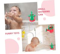 Gatuida 4Pcs Adorable Watering Can Bath for Safe Bright Color Shower Playset with Fine Workmanship Comfortable Grip and Gentle Water Flow to Inspire Creativity and Imagination