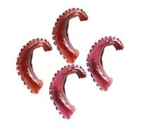 Gatuida 4pcs Artificial Octopus Tentacles Realistic Simulation Seafood Models Lightweight Faux Octopus Legs for Sushi Shop Display and Photography Prop