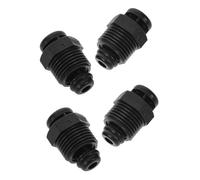 Gatuida 4pcs Automatic Pipeline Air Release Valves for Drip Irrigation System Plastic Vacuum Intake Safety Relief Valves for Micro-Spray Garden Watering Efficient Water-Saving Irrigation