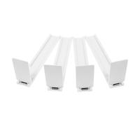 Gatuida 4pcs Automatic Stock Pusher for Shelves, Plastic Shelf Pusher System Reliable Stock Advancement and Effortless Organisation, Suitable for Drinks and Beverages in Supermarket
