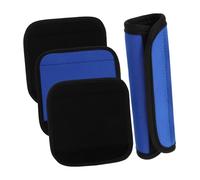 Gatuida 4pcs Barbell Pad Covers for Dumbbell and Pull Up Bars Non Slip Wear Resistant Grip Pads for Weight Lifting Squat and Hip Thrust Training Indoor Gym Equipment Accessories Black and