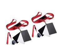 Gatuida 4pcs Black Neck Lanyard for Accurate Photography Exposure and Calibration Essential for Digital Camera Film and Video Use