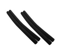 Gatuida 4pcs Black Sponge Bicycle Handlebar Grips Cover Shock Absorbing and Easy Installation for Road and Mountain Bike Handlebar, for Competition and Travel