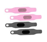 Gatuida 4pcs Breathable Adjustable Wrist Straps with Hook and Loop Closure for Weightlifting Fitness Elastic Wrist Bands for Men and Women Sweat Reducing Durable Sports Bracelets