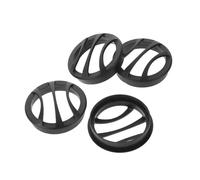 Gatuida 4pcs Car Speaker Grill Cover Plastic Tweeter Mesh Guard Audio Speaker Cover Dustproof Design for Enhanced Sound Clarity and Quick Installation
