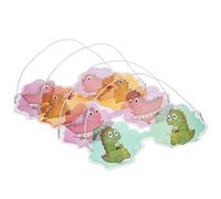 Gatuida 4Pcs Cartoon Eye Pads Adorable Portable Cooling Eye Masks for Comfortable Ice Packs Random for Soothing Relief