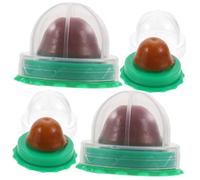 Gatuida 4PCS Catnip Lollipops for Kittens with Vitamin Pudding Healthy Cat Candy Treats Appetite Enhancer and Interactive Play Snack Random Flavor Cat Lollipops