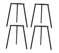 Gatuida 4pcs Chemistry Experiment Tripod Stand Alcohol Lamp Support for Lab Applications Heat Resistant Structure for Education Research