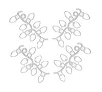 Gatuida 4pcs Christmas Ornament Molds Metal Cutting Dies Carbon Steel Embossing Stencils for Card Making Scrapbooking DIY Holiday Decorations and Paper Crafting