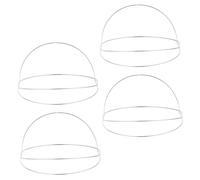 Gatuida 4pcs Crown Headband Base for Women Multilayer Metal Frame DIY Headdress for Hanfu Cosplay Weddings and Parties Stable Four Structure Enhances Comfort and Secure Fit