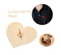 Gatuida 4pcs Cute Paw Print Love Heart Brooches Alloy Enamel Pins Lightweight Accessories for Women Jackets Bags Scarves Pet Lover