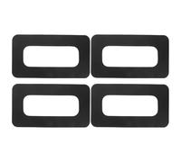 Gatuida 4PCS Detachable Fin Base Adapter 9 Inch for SUP Paddle Board Center Fin Box Connector Patch PVC Replacement Tail Slot Patch for Paddle Board