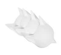 Gatuida 4pcs DIY Blank Animal Mask and Cat Face Masks for Halloween Cosplay and Theatrical Parties Lightweight Durable Unique Craft Accessory for Dress Up Fun