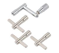 Gatuida 4pcs Drum Tuning Key Continuous Motion Key for Fast Loading Unloading Drum Heads Essential Hand Drummer Accessories Durable Construction for Musicians