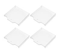 Gatuida 4Pcs Emergency Stop Button Cover Transparent Fire Safety Switch Guard Protector Abs Lid for Commercial and Indoor Use Easy Installation and Weather Resistant