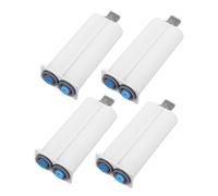 Gatuida 4pcs Empty Plastic Ab Glue Mixing Tubes, 50ml 1:1 Refillable Epoxy Dispenser Accessories for Repair and DIY Projects, Efficient Mixing