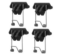 Gatuida 4pcs Hair Clipper Replacement Parts Set Featuring Swing Head and Fixed Guide Block, Lightweight High Wear-resistant Plastic Accessories for Salon and High-usage Environments