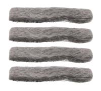 Gatuida 4pcs Hand Warmer Heat Pad Reusable Hand Warmer Pad 1.18x0.59x0.06in Fiberglass Cotton High Catalytic Efficiency Compact Cold Weather Use