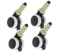 Gatuida 4pcs High Chair Wheels Replacement Baby Dining Chair Casters Universal Swivel Caster Wheels Furniture Replacement Accessories for Toddler Random Color