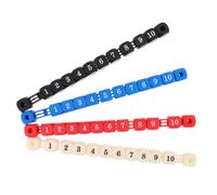 Gatuida 4pcs High Visibility Scoring Device with Numbers for Accurate Scorekeeping for Indoor and Outdoor Table Football Games