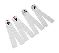 Gatuida 4pcs Japanese Samurai Headband Hachimaki Karate Headwear Tie Japanese Bandana for Karate Sports Halloween Sushi Cooking Costume