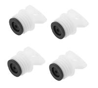 Gatuida 4PCS Leakproof Hot Water Bottle Lid Stoppers 26.5mm with Washer Replacement Screw Caps for Winter Hot Water Sack Sealing Plugs