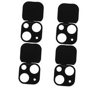 Gatuida 4pcs Lens Protector Camera Cover Phone Accessory Scratch Resistant Easy Install Package Lens Cap Stereoscopic Caps