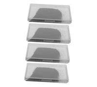 Gatuida 4pcs Magnetic Iron Powder Filings for Physics Electromagnetism Teaching Educational Science Experiment Tool for Middle High School Labs University Physics and Home Learning