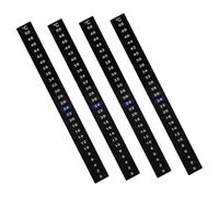 Gatuida 4pcs Mason Jar Fermenting Adhesive Temperature Strips for Home Brewing and Sourdough Baking Realtime Temperature Monitoring Stickers for Aquarium and Food Fermentation Easy to Use
