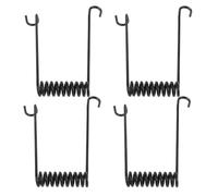 Gatuida 4pcs Metal Trash Can Lid Return Springs for Kitchen and Home Wastebaskets, Silent Lid Mechanism with Reliable Performance, Replacement Parts for Trash Cover Repair