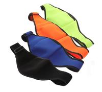 Gatuida 4Pcs Microphone Pouch Belts for Fitness Instructors Lightweight Waist Mic Carriers with Storage Pocket for Yoga Cycling Running Outdoor Use