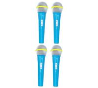 Gatuida 4pcs Microphone Prop for Boys and Girls Pretend Play Toy Lightweight and Portable for Indoor Outdoor Fun