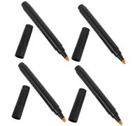 Gatuida 4pcs Money Detector Pen with Tip Plastic Currency Checker Pens for Fake Bill Detection Banks Malls Supermarkets Quick and Accurate Cash Authentication