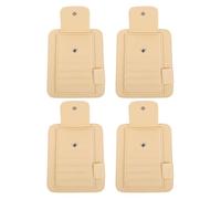 Gatuida 4PCS Multi-pocket Car Sun Visor Organizer Pouch Faux Leather Vehicle Storage Case for Cards Sunglasses Documents Pen Holder Fit for Suvs and Trucks