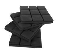 Gatuida 4pcs Mushroom-head Acoustic Soundproofing Foam Panels 25x25x5cm High-density Fire-resistant Sound Absorbing Pads for Recording Studio Wall Noise Reduction