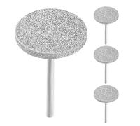 Gatuida 4pcs Nail Drill Bits Set Flat Nail Drill Bit High Efficiency Grinding Sanding Discs Suitable for Home Use