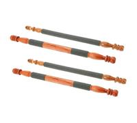 Gatuida 4pcs Parrot Perch Bird Cage Accessories with Rough Beak Grinding Surface Grinding Rod and Comfortable Resting Stick for Budgies Cockatiels Thrushes and Small Birds Suitable for