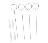 Gatuida 4pcs Piano Treble Mute Clamp High Voice Tuning Fork Tools for Professional Tuning Repair Teaching Performances Portable Design