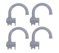Gatuida 4pcs Play Sink Faucet Toy - Plastic Simulation Fake Kitchen Faucets - Children Kids Role Play Water Tap For Home Parties Outdoor Activities